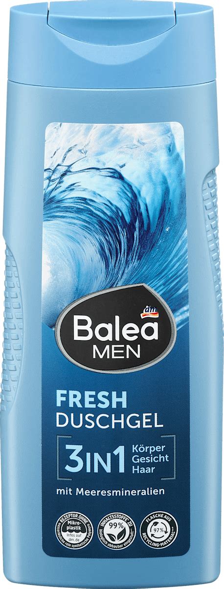 Balea MEN Sprchovací gél Fresh 3v1 300 ml mojadm sk