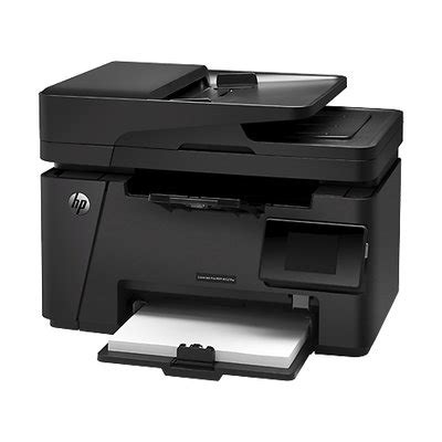 Hp Laserjet Pro Mfp M Fw Personal Laser Multifunction Printer Black