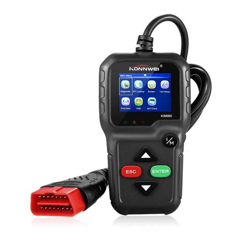 Aliexpress Buy Konnwei Kw Code Reader Car Obd Ii Can Auto