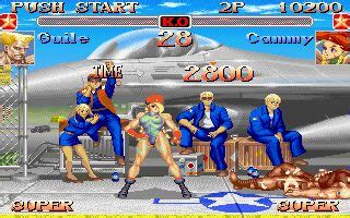 Super Street Fighter Ii Turbo Screenshot Dos