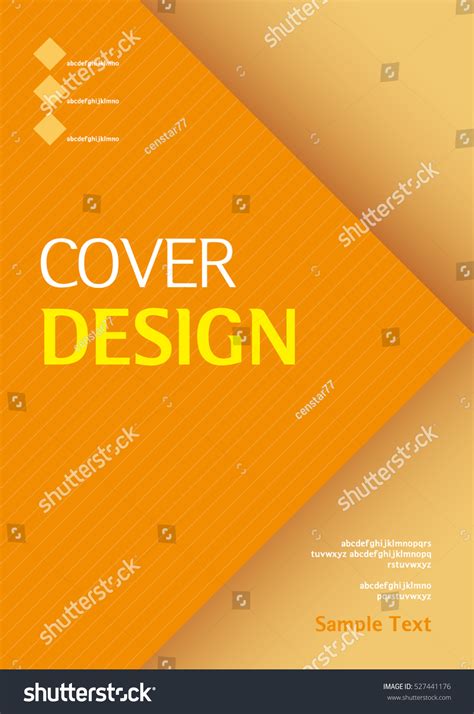 Cover Design Annual Reportvector Template Brochures Stock Vector Royalty Free 527441176