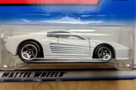 Priviet Exotic Ferrari F M Testarossa Bco Hot Wheels Hw Mercadolibre
