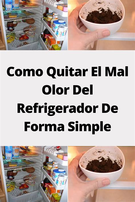 3 Formas De Eliminar El Mal Olor Del Refrigerador Artofit