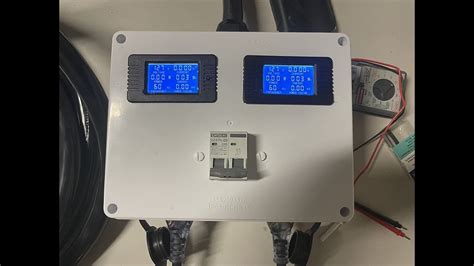 Ac Current Voltage Amperage Power Energy Panel Meter Lcd Digital