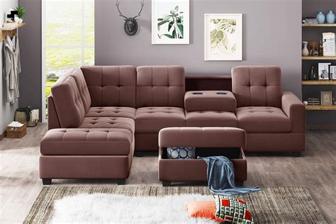 Buy Uniroi Modern Large Sectional Set L Shaped Sofa Couch With With