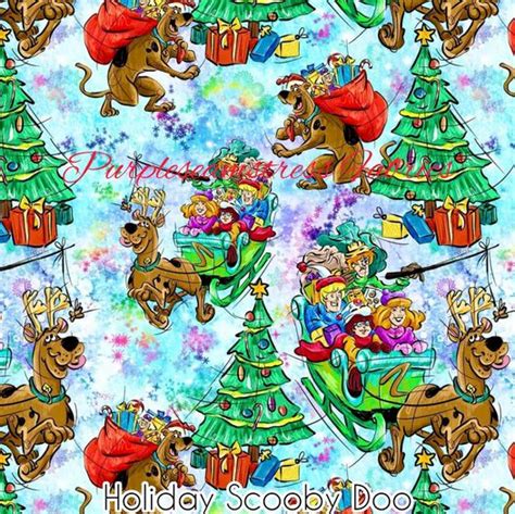 Holiday Scooby Doo – Purpleseamstress Fabric