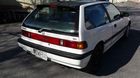 1989 Honda Civic Si Hatchback 69k Original Miles Classic Honda