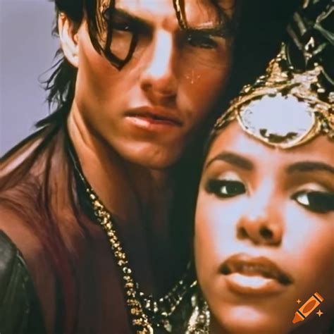 Image Of Tom Cruise As Lestat And Aaliyah As Queen Akasha On Craiyon