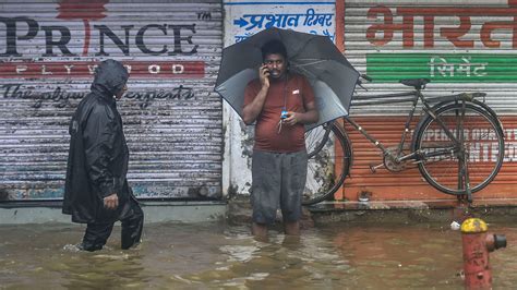 Mumbai Rains Live 4 Killed Traffic Hit For Fourth Day