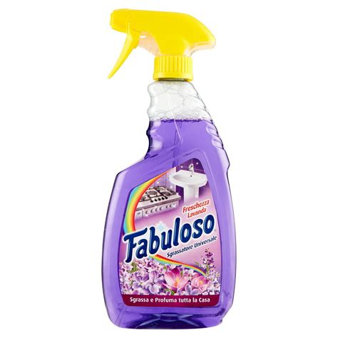 Detergente Sgrassatore Spray Lavanda Fabuloso Ml L Ecommerce