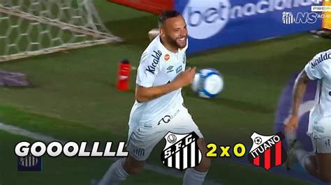 GOL DE GUILHERME HOJE Santos 2x0 Ituano 15 07 2024 YouTube