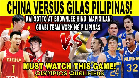 Gilas Pilipinas Vs China Sotto At Brownlee Pinaiyak Ang China Dahil Sa