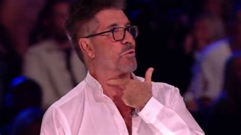 Simon Cowell causes chaos and apologises as he struggles to speak ...