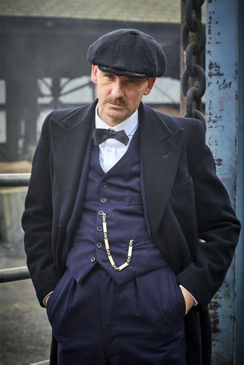 Peaky Blinders Season 5 Arthur Shelby 💙 Peaky Blinders Peaky Blinders Costume Black Overcoat