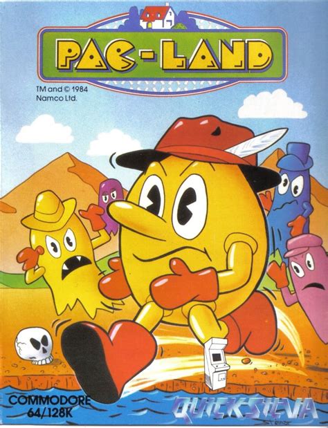 Pac Land Commodore Box Cover Art Mobygames