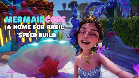 Mermaidcore Speed Build Disney Dreamlight Valley YouTube