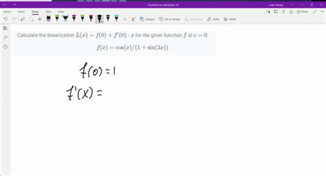 Solved The Linearization Of A Function F N R At X Is The First