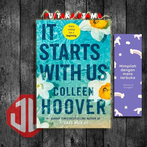 Jual Terlaris It Starts With Us By Colleen Hoover New Sequel It Ends