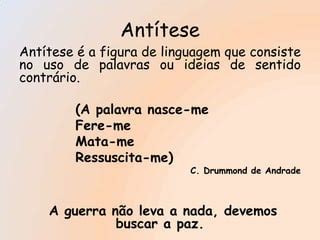 O Que Significa Antitese - Definição De Antítese | Antítese: o que é, exemplos, diferenças do ...