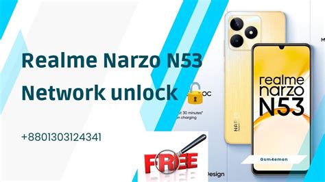 Realme Narzo N53 RMX3761 Network Unlock File Free Without Password