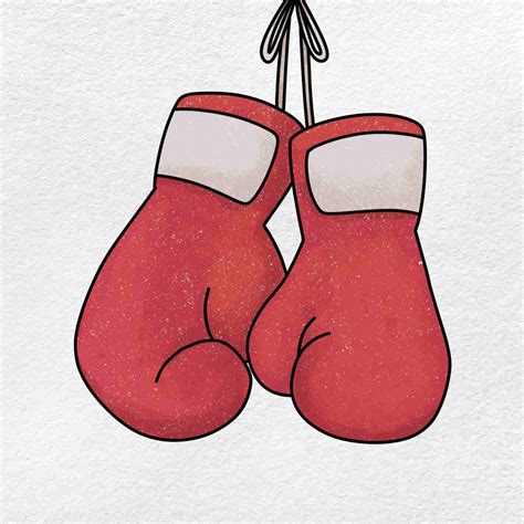 Draw Boxing Gloves - HelloArtsy