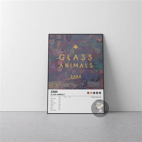 Glass Animals Zaba Album Cover Poster Etsy