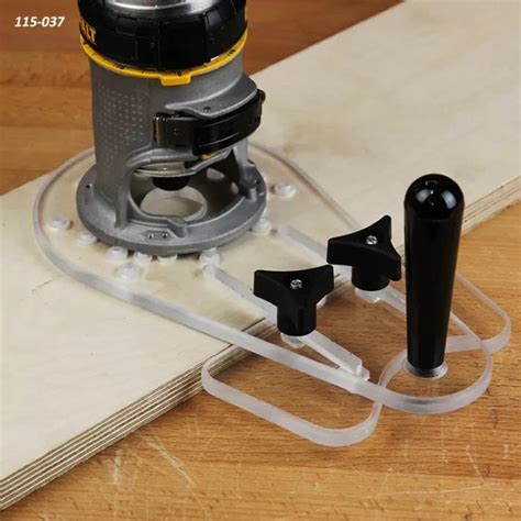 Infinity Tools Universal Circular Base Plate For Compact Routers