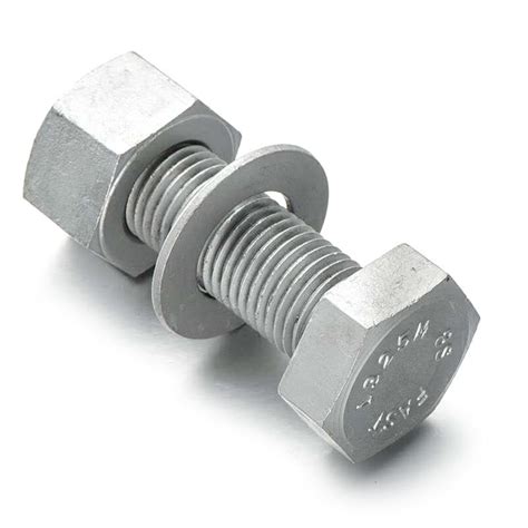 A A M Hot Dip Galvanized High Structural Bolt With Nut Washer