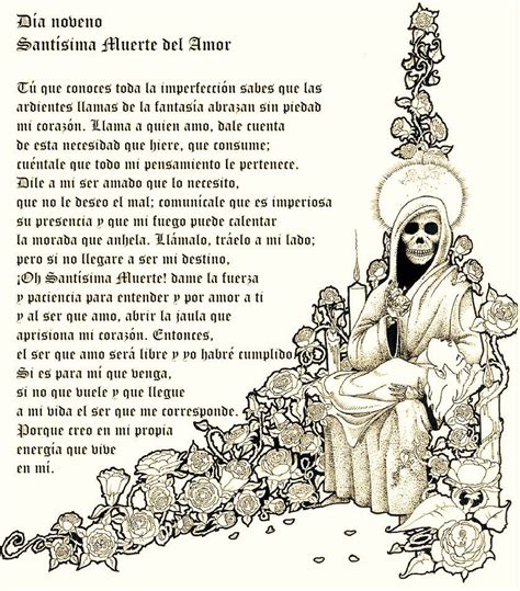 Lista 94 Foto Oracion De La Santa Muerte Para El Dinero Mirada Tensa