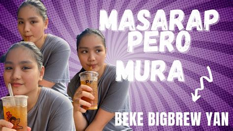 Fvlog 1 Murang Milktea Na Masarap Beke Big Brew Yern Youtube