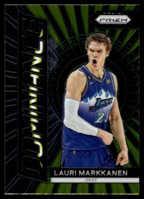 2023 24 PANINI PRIZM Dominance Lauri Markkanen Utah Jazz 23 EUR 2 21