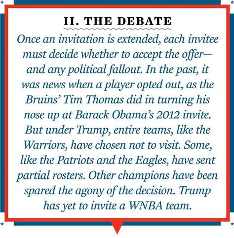 Sports Champions at Donald Trump's White House: An Oral History ...