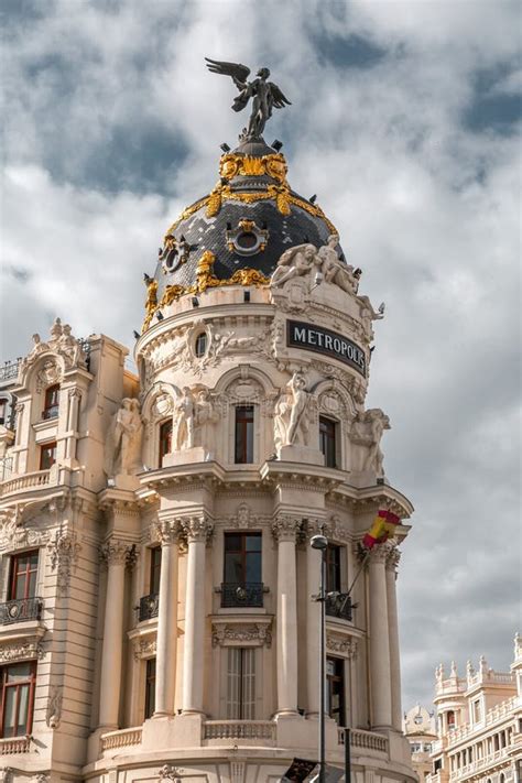 The Metropolis Building Is An Office Building In Madrid Spain