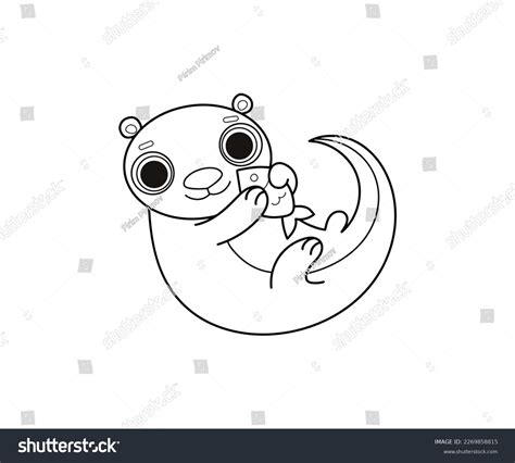 335 Sea Otter Outline Images, Stock Photos & Vectors | Shutterstock