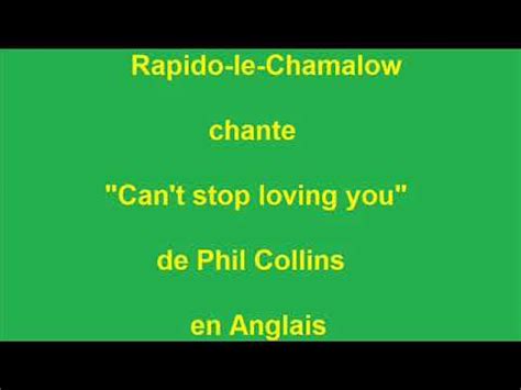 Rlc Can T Stop Loving You Phil Collins Youtube