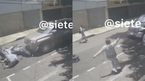 Video Hombre Atropella A Los Asaltantes Que Le Robaron 100 Mil Pesos Cdmx En La Red