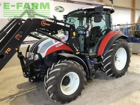 Tracteur Agricole Steyr 4090 Kompakt Stage V D Occasion 2021 En