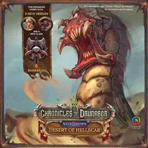 Chronicles Of Drunagor Age Of Darkness Desert Of Hellscar Boards Of