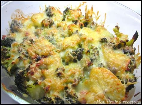 Gratin Brocolis Pomme De Terre Recette Thermomix