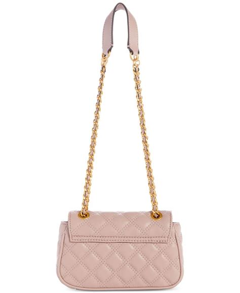 Guess Giully Mini Convertible Flap Quilted Crossbody Macys