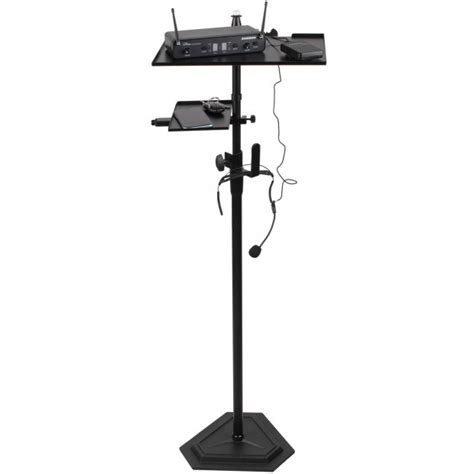 Microphone Stand Accessories Package with Hook and 2 Shelves