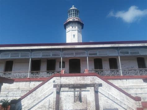 Cape Bojeador Lighthouse In Ilocos Norte Philippines