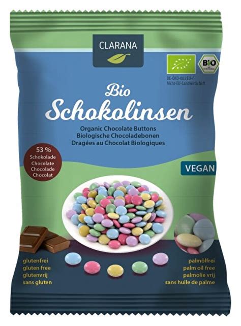 Clarana Bio Schokolinsen Kaufen Kokku Dein Veganer Onlineshop