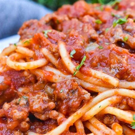 Spaghetti Recipe With Ground Beef Gonna Want Seconds