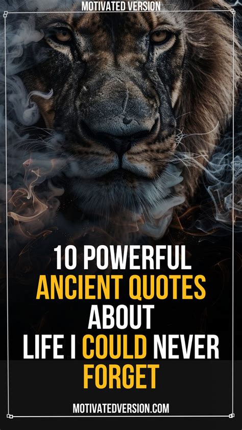 Powerful Ancient Quotes About Life I Could Never Forget In