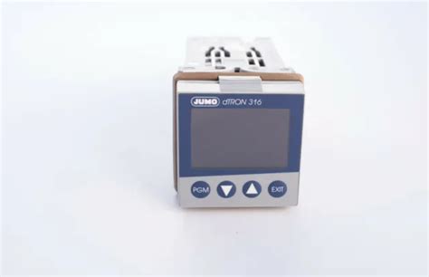 Jumo Dtron Pid Temperature Controller Relay Analog Output