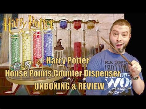 Harry Potter House Points Counter Dispenser UNBOXING REVIEW YouTube