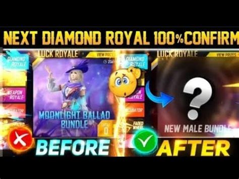 Next Diamond Royale Bundle In Free Fire New Diamond Royale Bundles