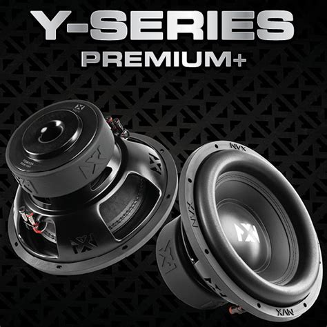 Y Series Car Subwoofers — Nvx