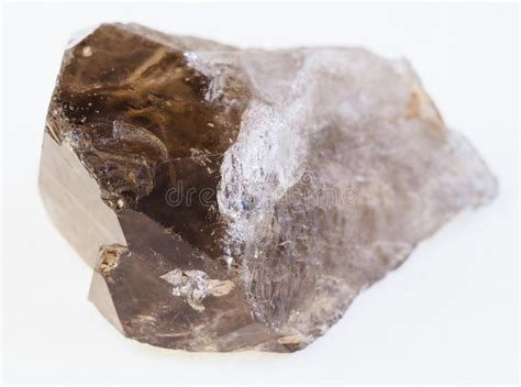 Rough Quartz-mica Schist Stone on White Stock Photo - Image of pebble ...